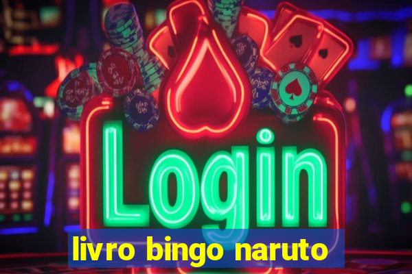 livro bingo naruto